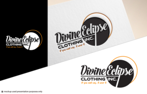Logo Design by Rubia@ for Divine Eclipse Clothing | Design: #27220360