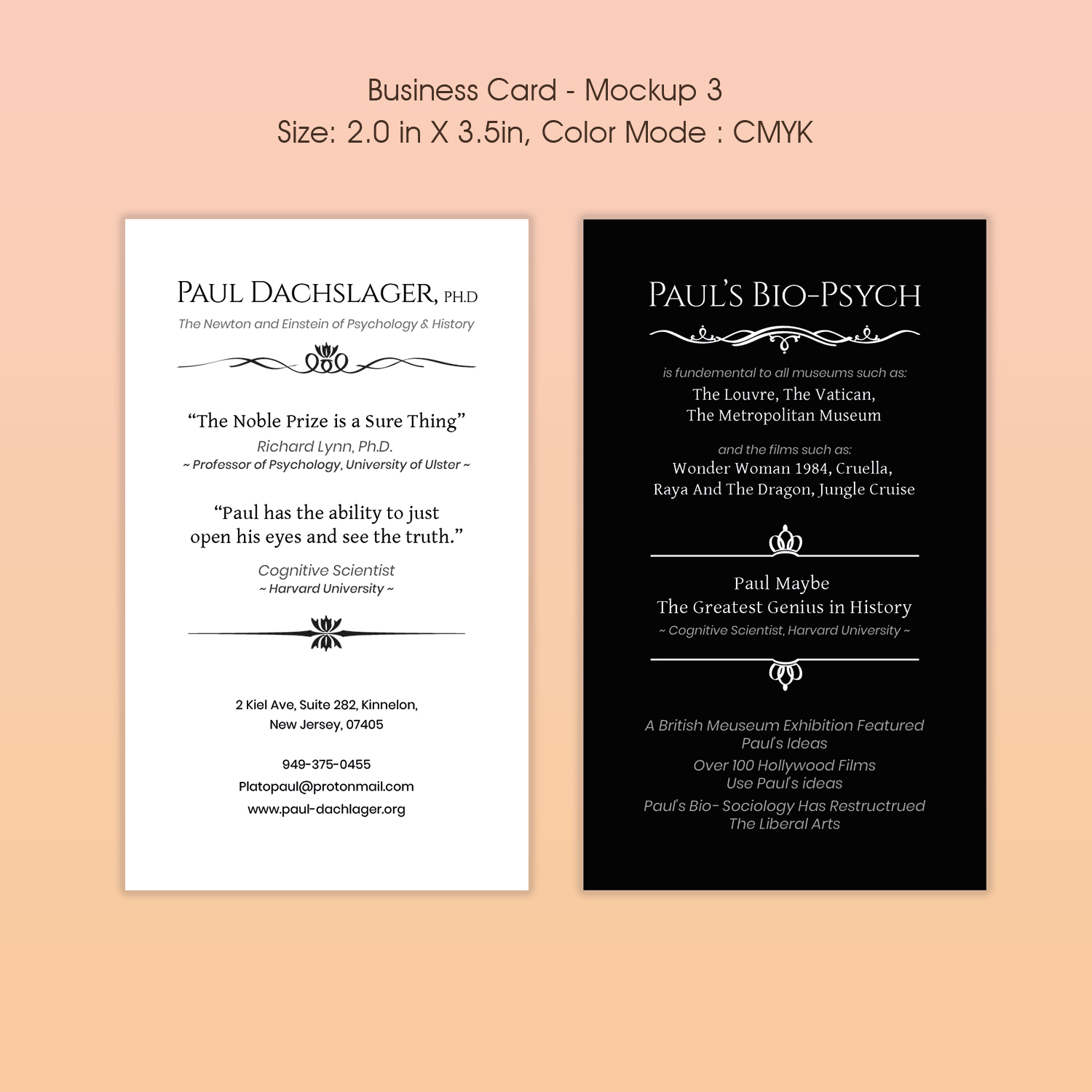 Business Card Design by Expert Designer for this project | Design #27221162