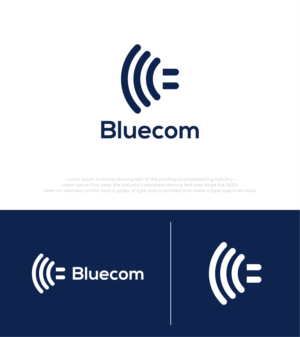 Diseño de Logo por soriyeee para Bluecom | Diseño: #27222546