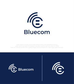 Diseño de Logo por soriyeee para Bluecom | Diseño: #27222555