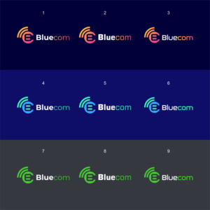 Diseño de Logo por soriyeee para Bluecom | Diseño: #27245091