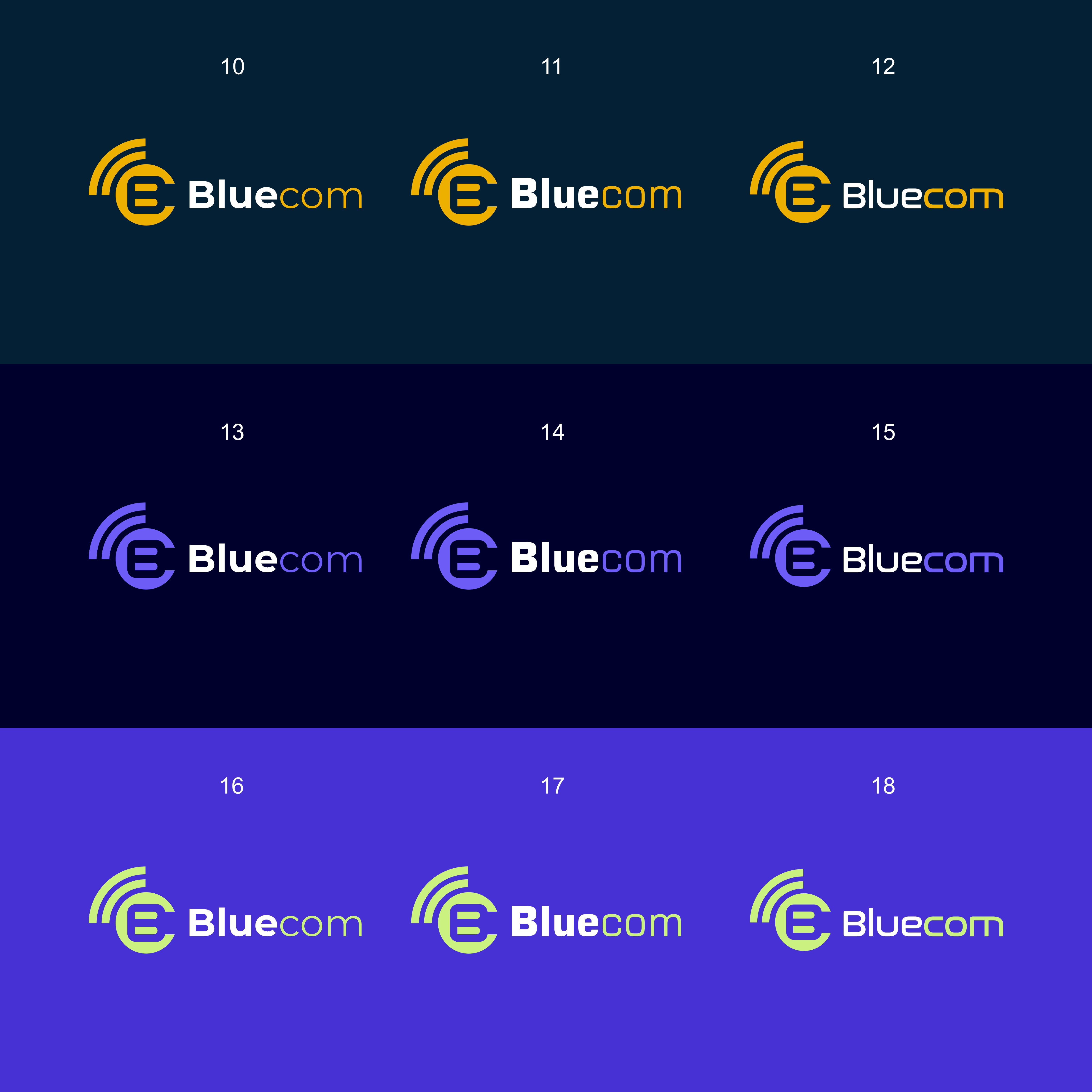 Logo-Design von soriyeee für Bluecom | Design #27245211