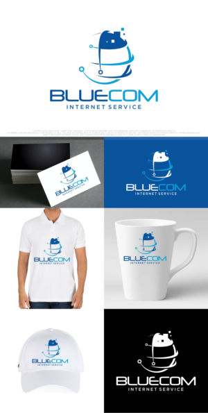 Logo-Design von KajalRekha für Bluecom | Design: #27224437