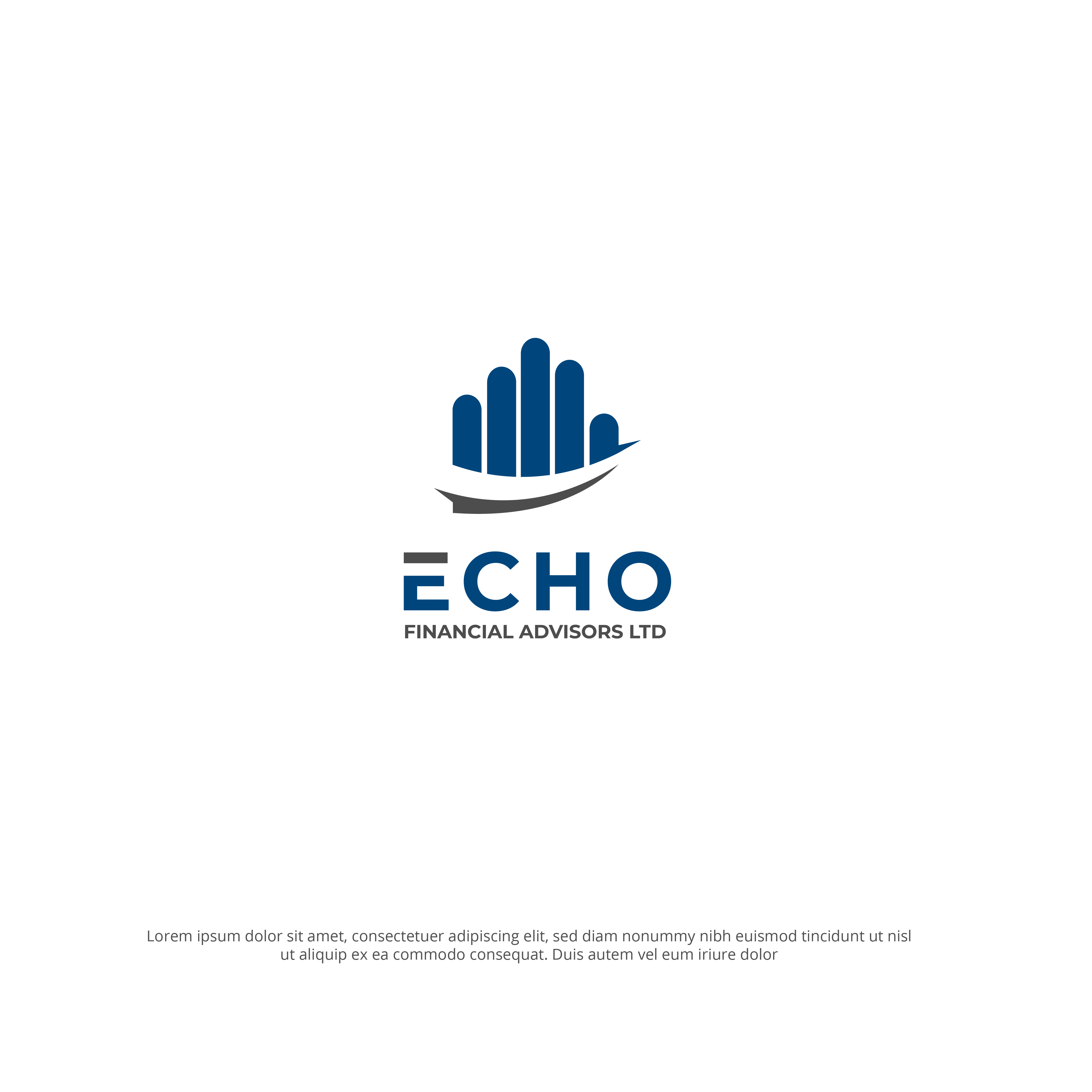 Diseño de Logo por Balvin Design para Echo Financial Advisors LTD | Diseño #27241464