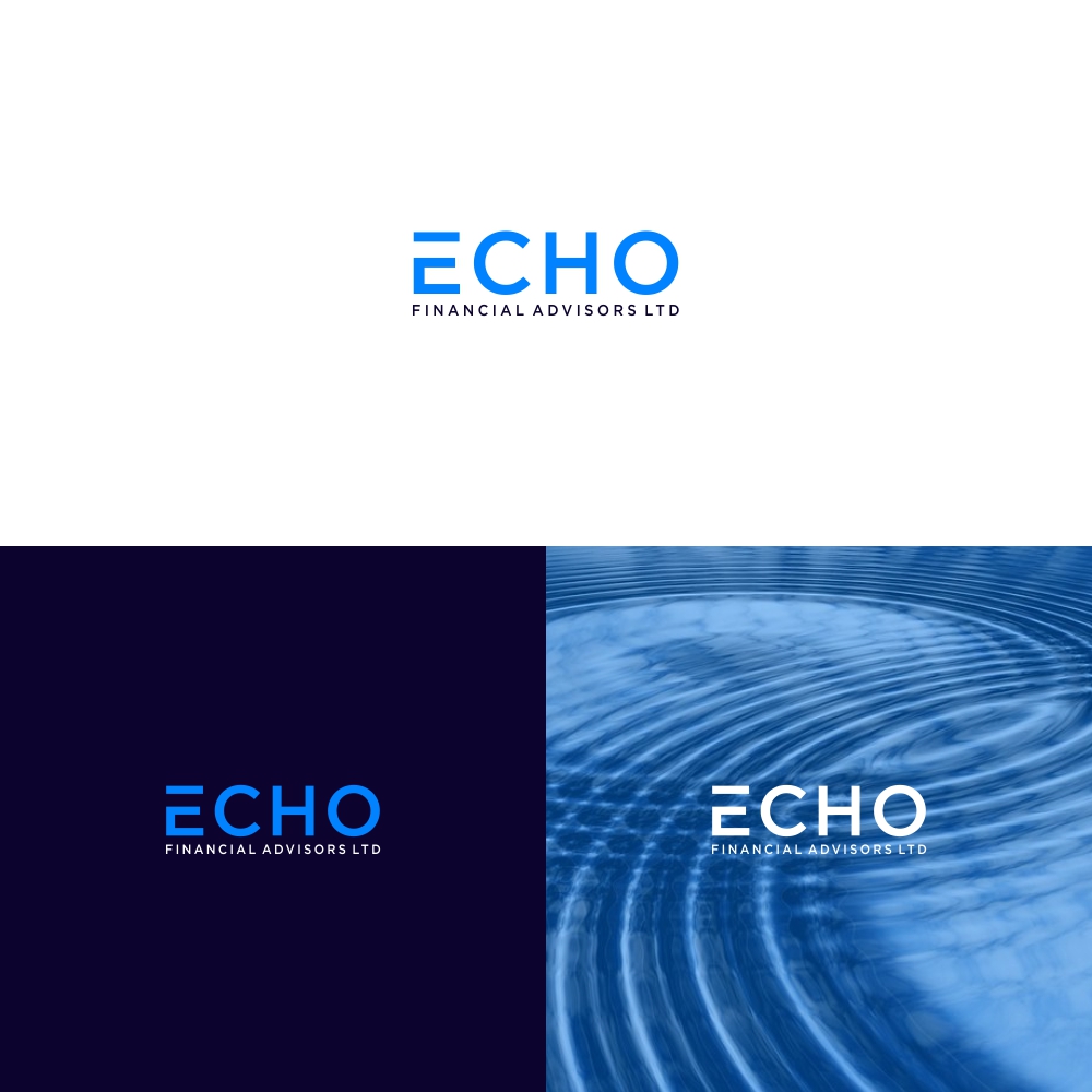 Diseño de Logo por jinbai para Echo Financial Advisors LTD | Diseño #27226816