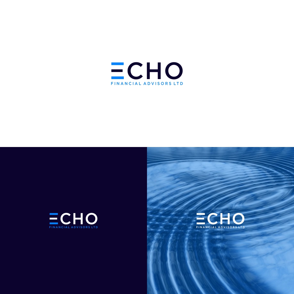 Diseño de Logo por jinbai para Echo Financial Advisors LTD | Diseño #27226822