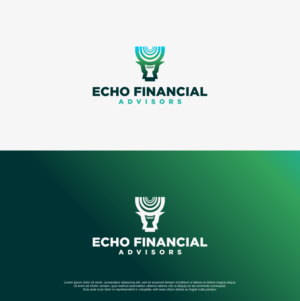 Diseño de Logo por R!CKY para Echo Financial Advisors LTD | Diseño: #27242850