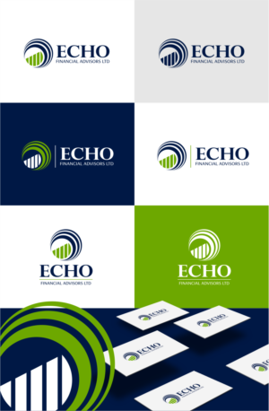 Diseño de Logo por artswolf para Echo Financial Advisors LTD | Diseño: #27269201