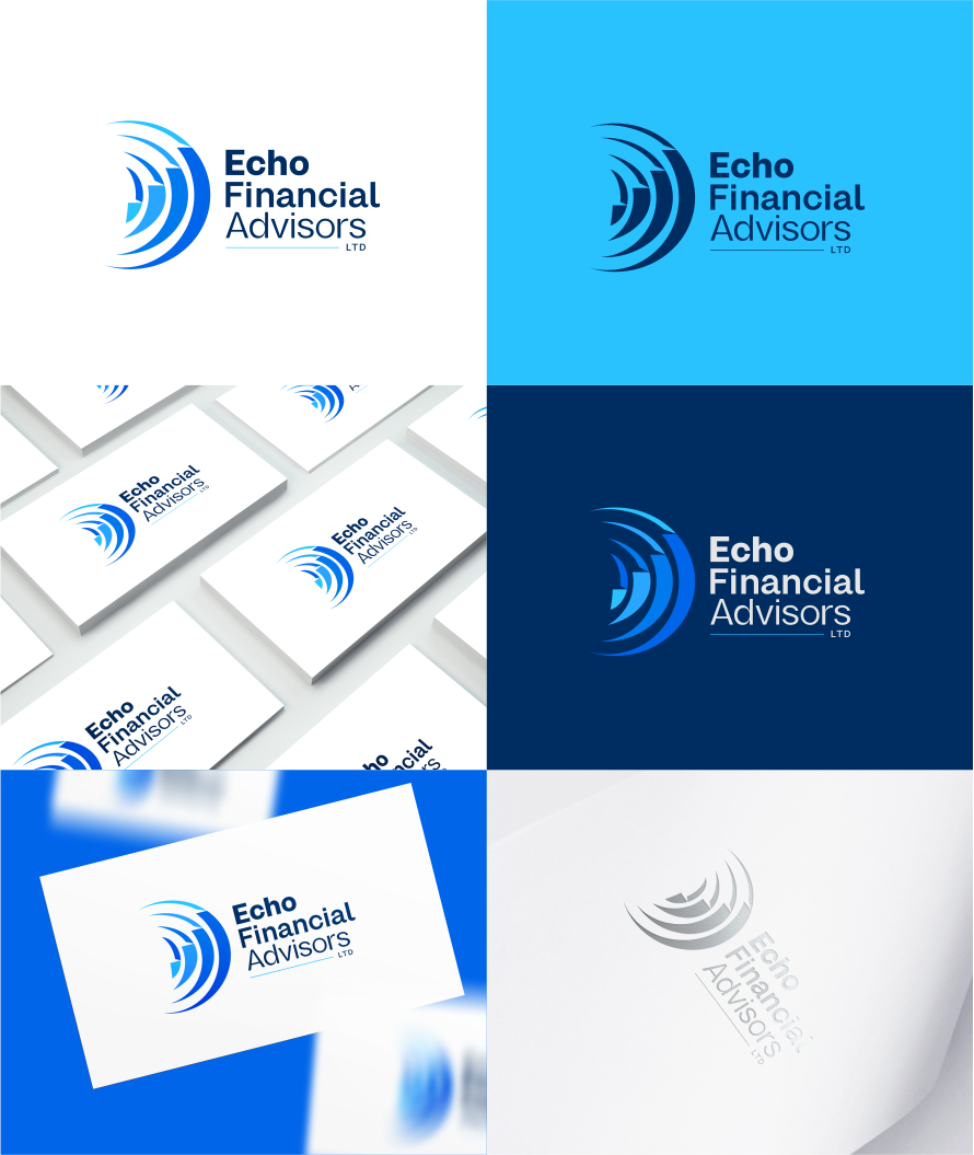 Diseño de Logo por artswolf para Echo Financial Advisors LTD | Diseño #27289340