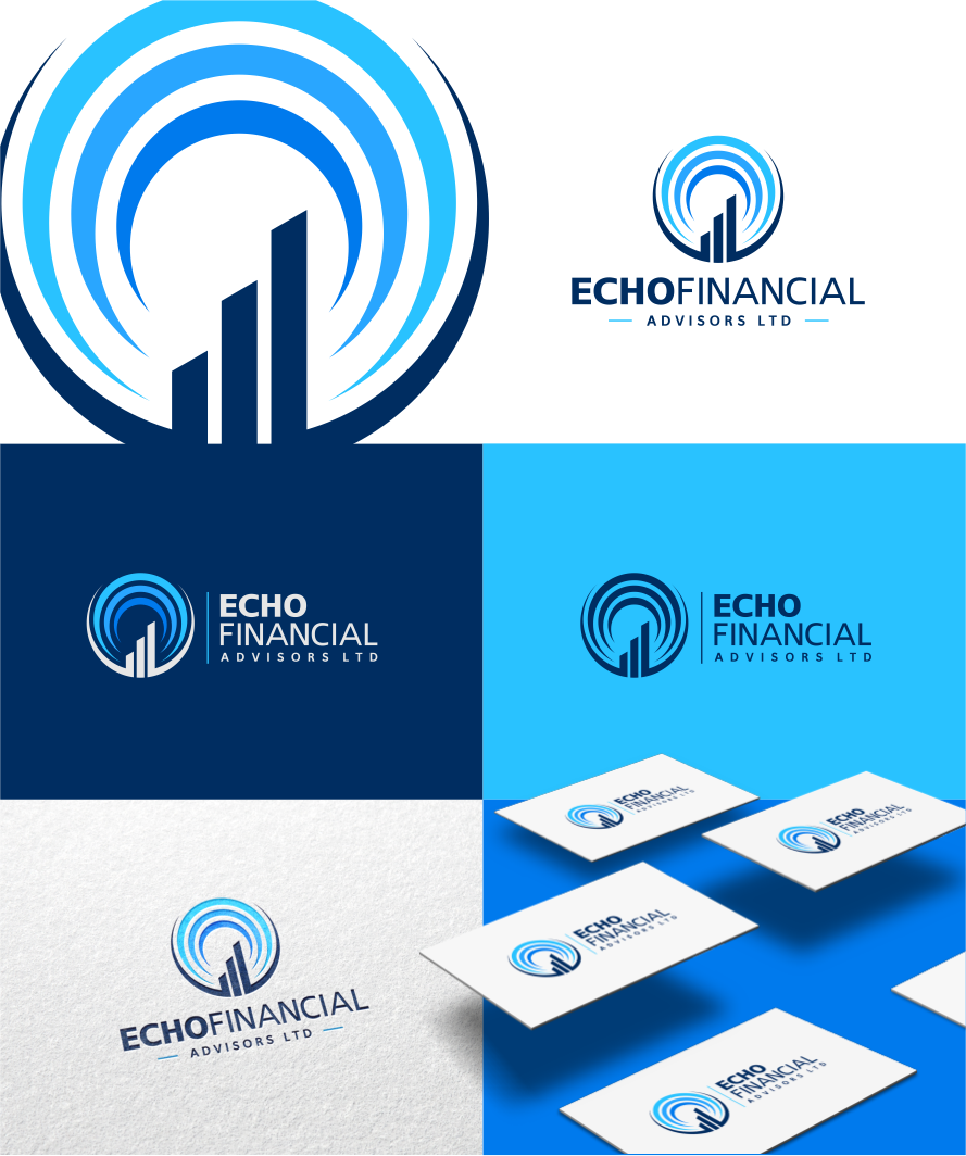 Diseño de Logo por artswolf para Echo Financial Advisors LTD | Diseño: #27289344