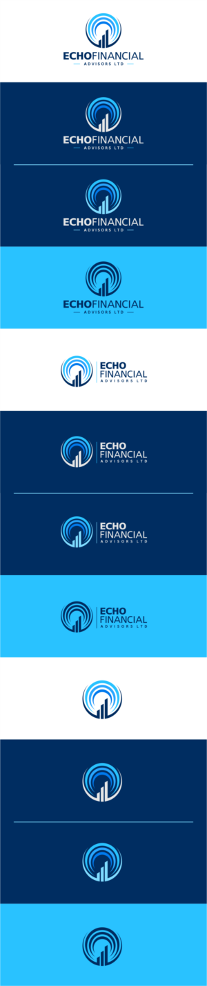 Diseño de Logo por artswolf para Echo Financial Advisors LTD | Diseño: #27304227