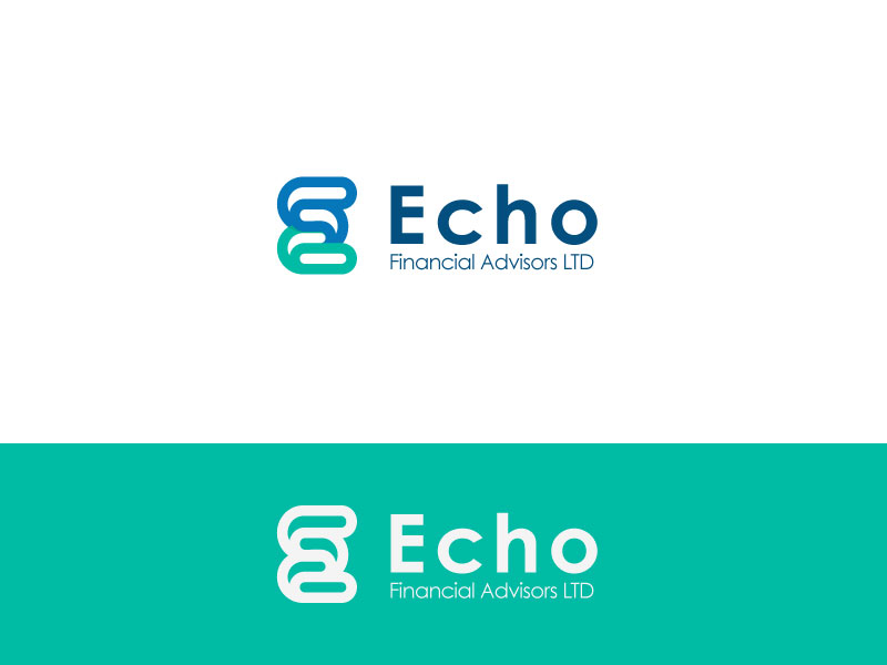 Diseño de Logo por Multiart para Echo Financial Advisors LTD | Diseño #27225582