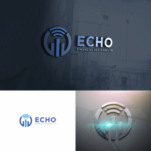 Diseño de Logo por jo.art para Echo Financial Advisors LTD | Diseño: #27290264