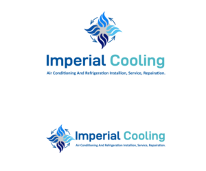 Imperial cooling | Logo Design by Anekaa