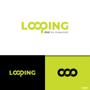 LOOPING - BNE im Unterricht | Logo Design by MunirMishbah