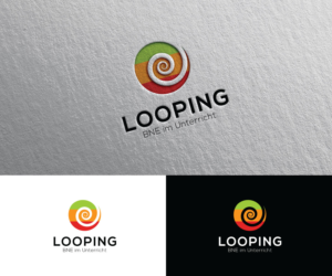 LOOPING - BNE im Unterricht | Logo Design by Iris 3