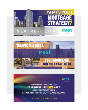 LA Billboard Project for Neat Loans | Billboard Design by oxxi