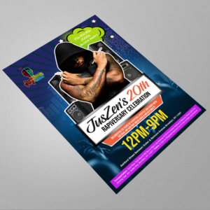 *URGENT! FINE TIP INCLUDED* PARTY FLYER NEEDED FOR NYC HIP HOP EVENT ASAP!!! | Diseño de Flyer por TuktukiShree