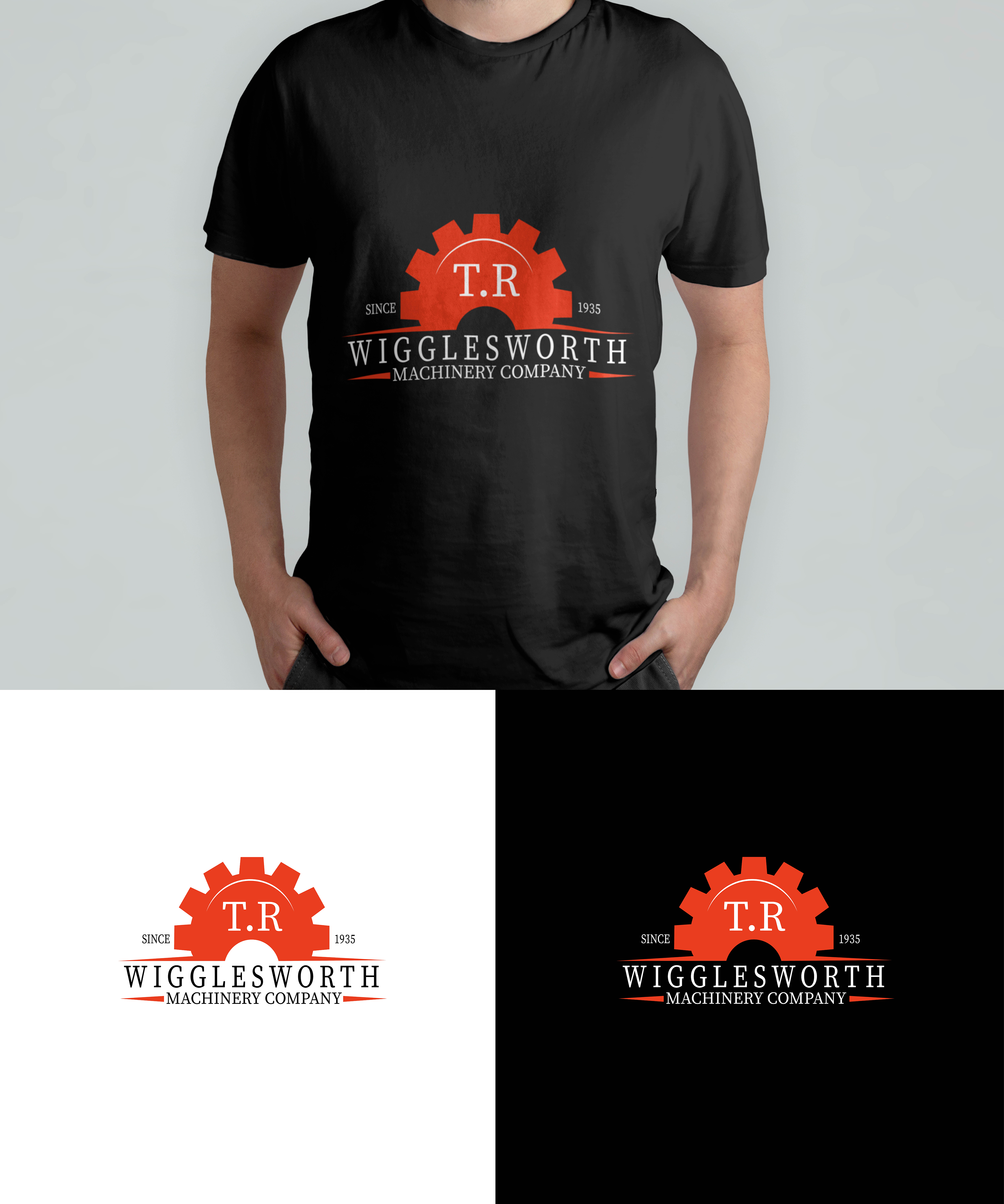 Logo Design by Edx Digital for T.R. Wigglesworth Machinery Co | Design #27224342