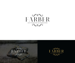 Farber Auctioneers & Appraisers | Logo Design by Iris 3