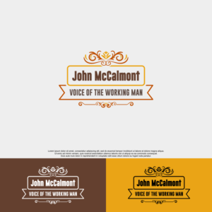 John McCalmont        Voice of the Working Man | Diseño de Logo por siti MWDesign