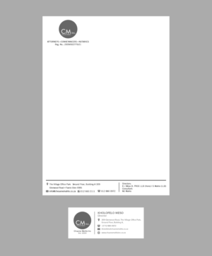 Letterhead & Email Signature Design | Schreibwaren-Design von B8