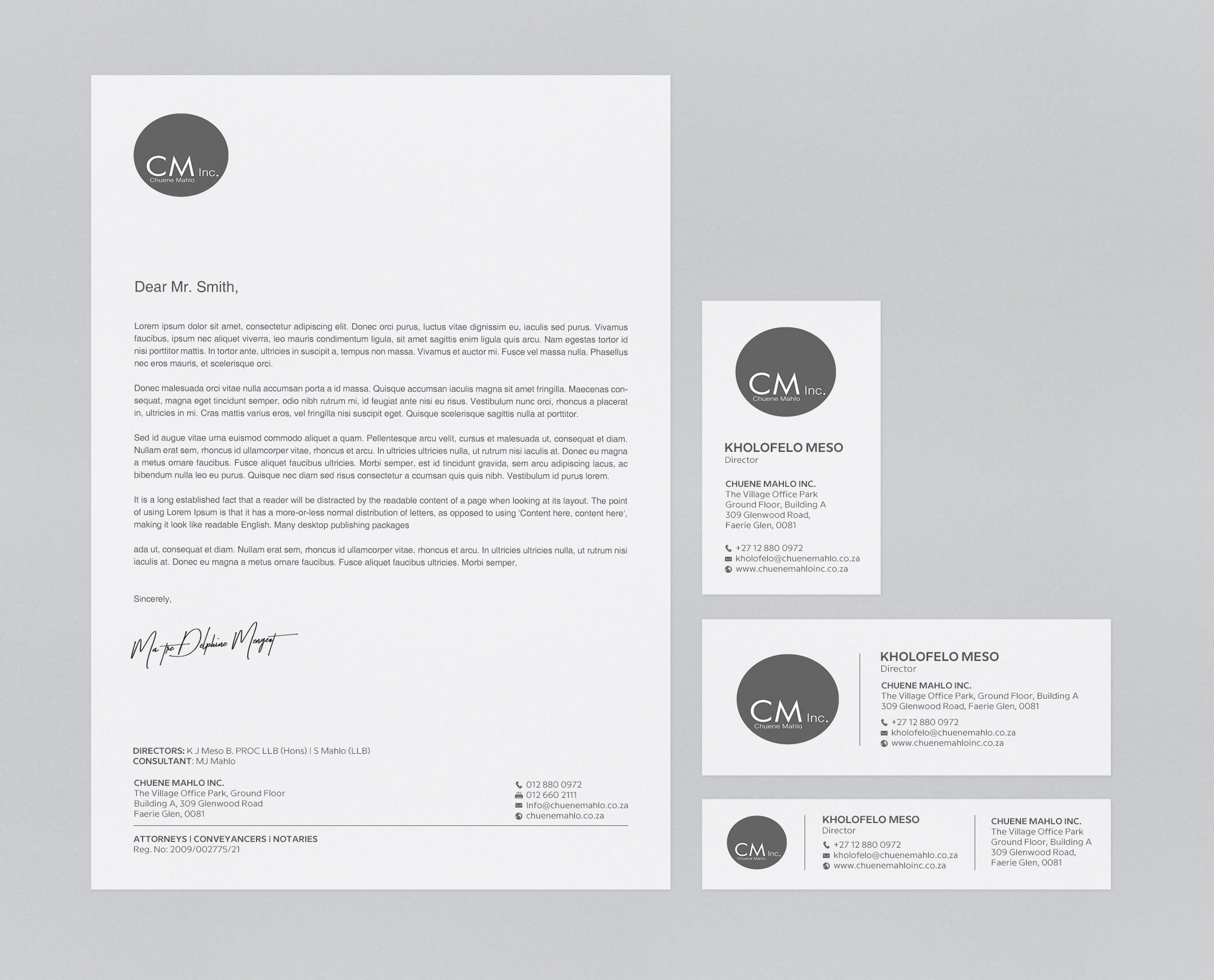 Stationery Design by chandrayaan.creative for this project | Design #27222271