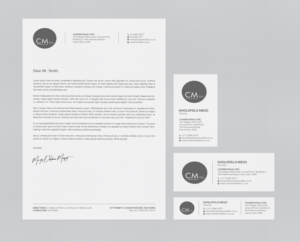 Stationery Design by chandrayaan.creative for this project | Design: #27222272