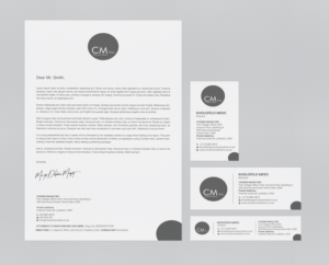 Stationery Design by chandrayaan.creative for this project | Design: #27266039