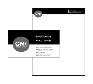 Letterhead & Email Signature Design | Stationery Design by oxxi