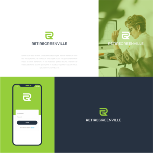 'Retire Greenville' or ‘ Retire GVL’ | Logo Design by sonimaulana.dc