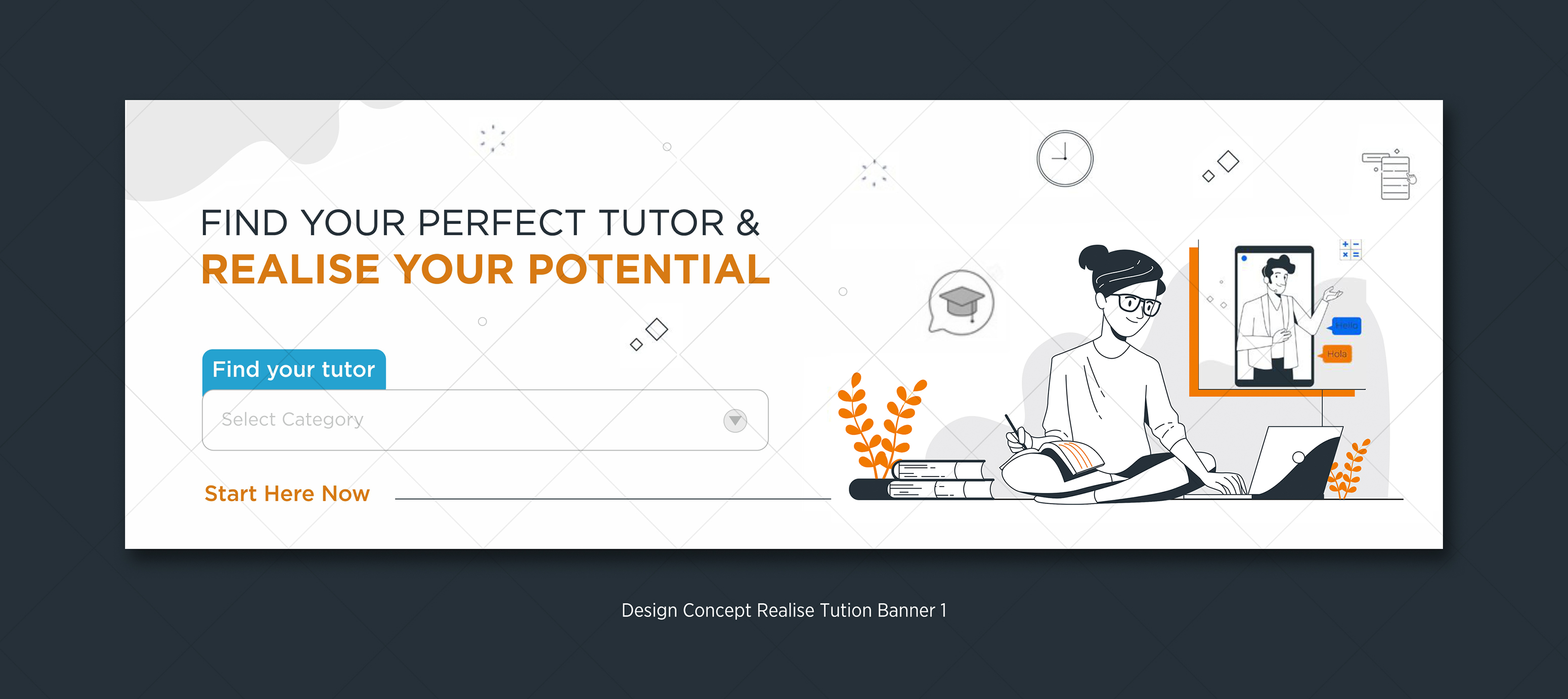 Graphic Design by D Creative for Realise Tuition | Design #27228155