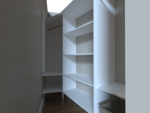 Closet Design - Duff's Bluff | Design 3D par Creative Shots Studio