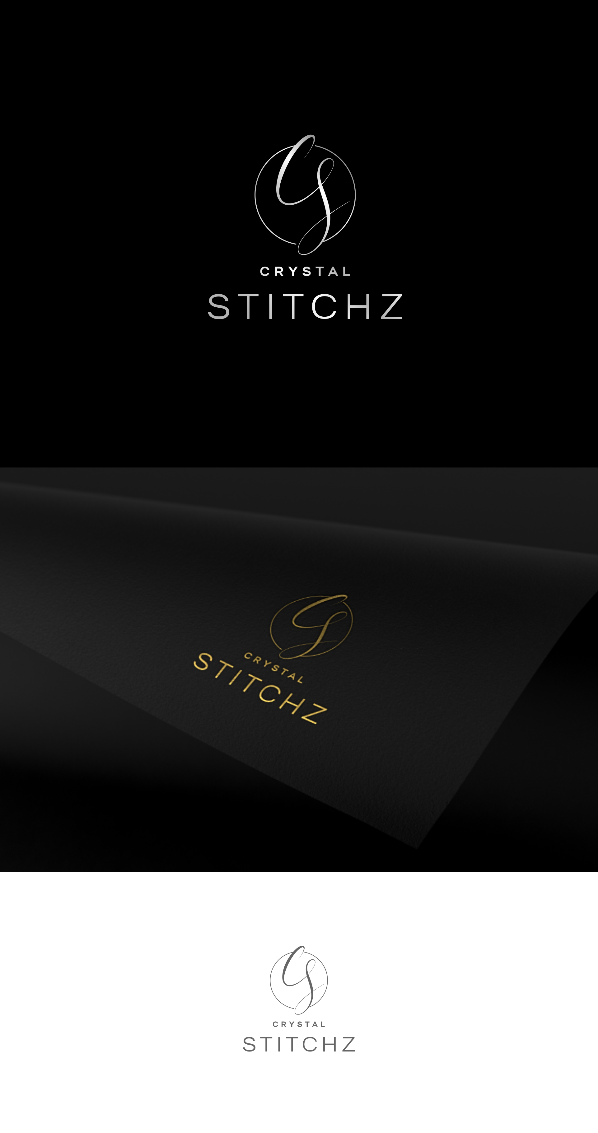 Logo Design by *mary for Crystal Stitchz | Design #27224681