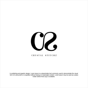 Logo Design by creative.bugs for Crystal Stitchz | Design: #27226408