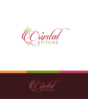 Logo Design by ecorokerz for Crystal Stitchz | Design: #27221005