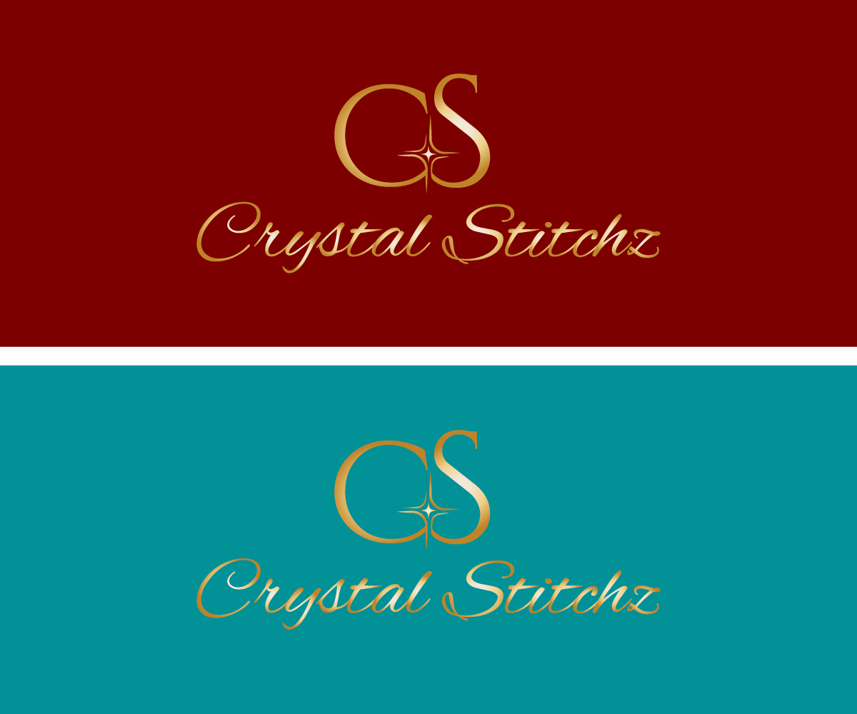 Logo Design by Noah Logo for Crystal Stitchz | Design: #27229944