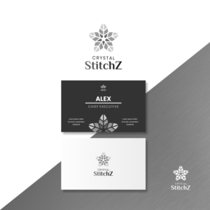 Logo Design by Dreambox.Design for Crystal Stitchz | Design: #27226036