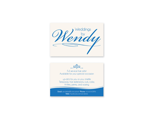 Weddings by Wendy | Advertisement Design by James Hamilton