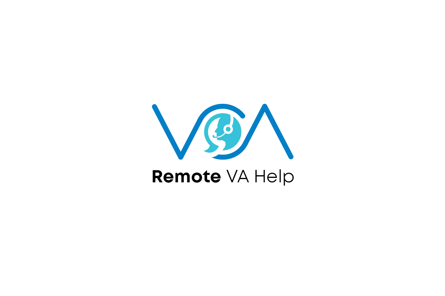 Logo Design by Akshar Shailesh for Remote VA Help | Design #27227268