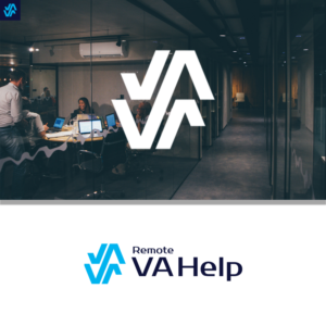 Remote VA Help | Diseño de Logo por MunirMishbah