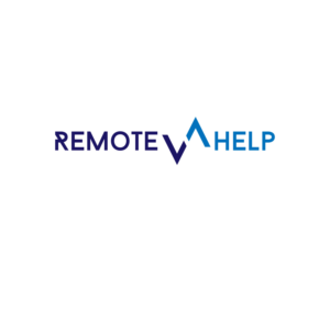 Remote VA Help | Logo Design by DesignDUO