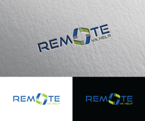 Remote VA Help | Logo Design by Iris 3