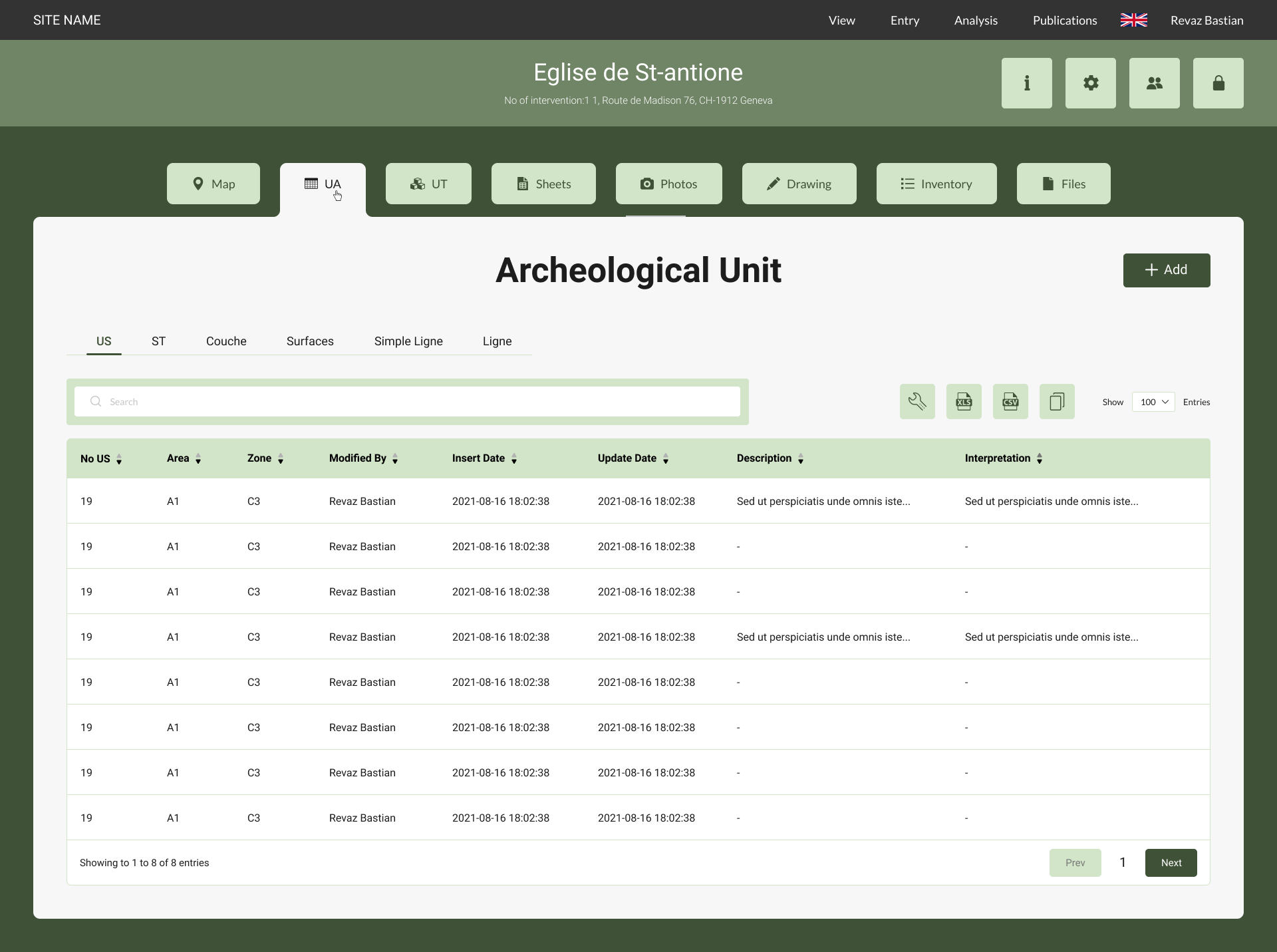 Web-Design von swdj1401 für AnalyticBase Sàrl | Design #27249953