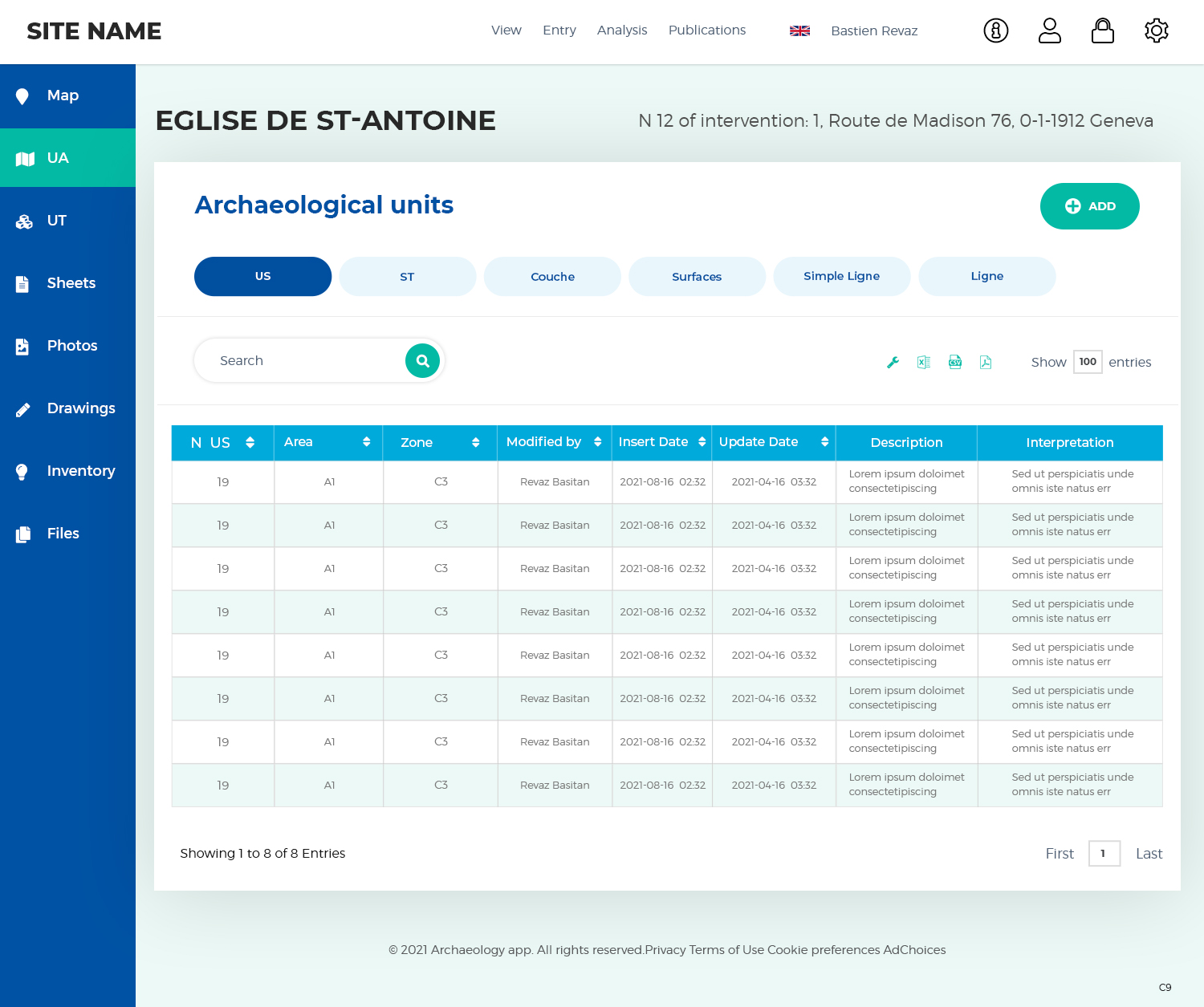 Web Design by pb for AnalyticBase Sàrl | Design #27229180