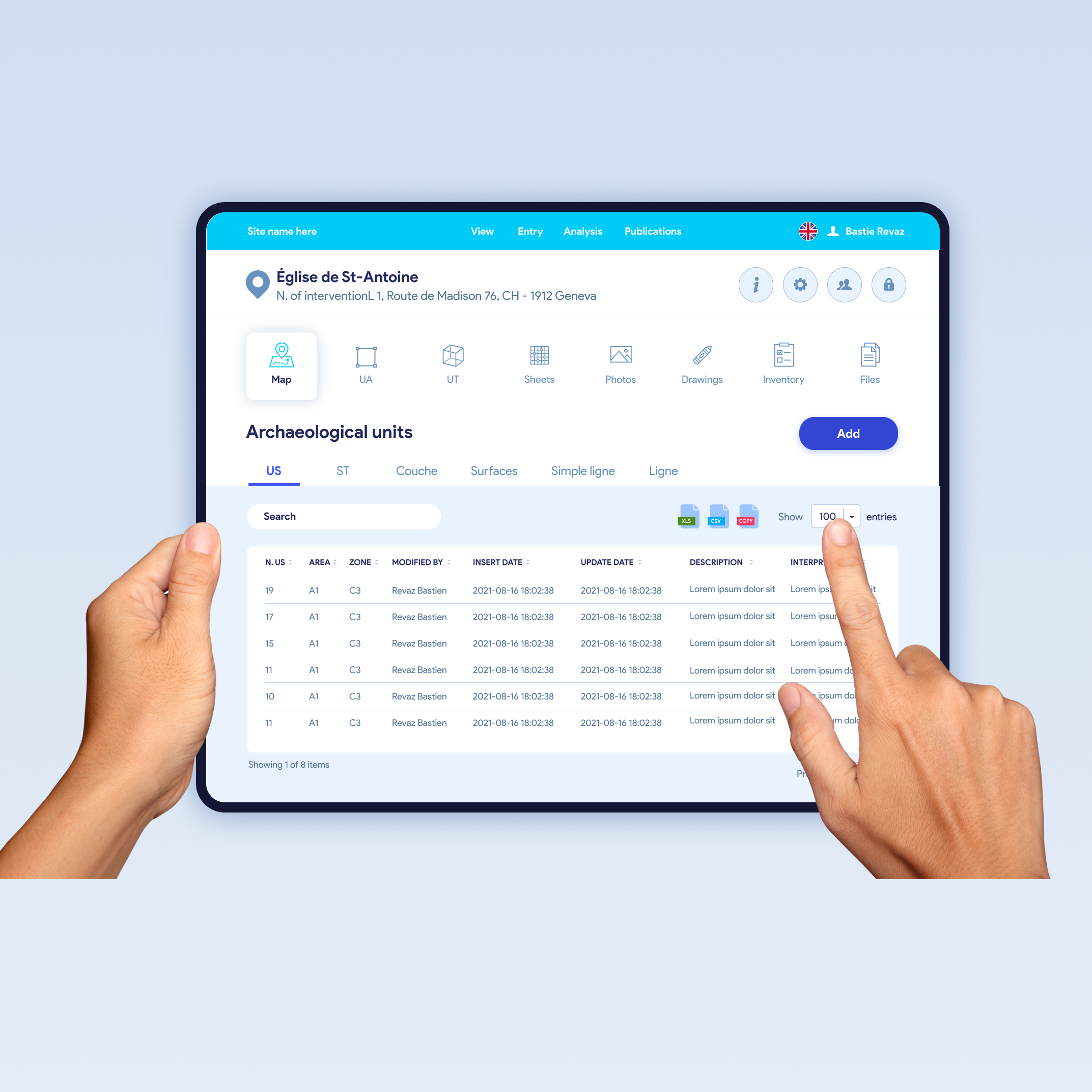 Web-Design von LinaCordoba für AnalyticBase Sàrl | Design #27248634
