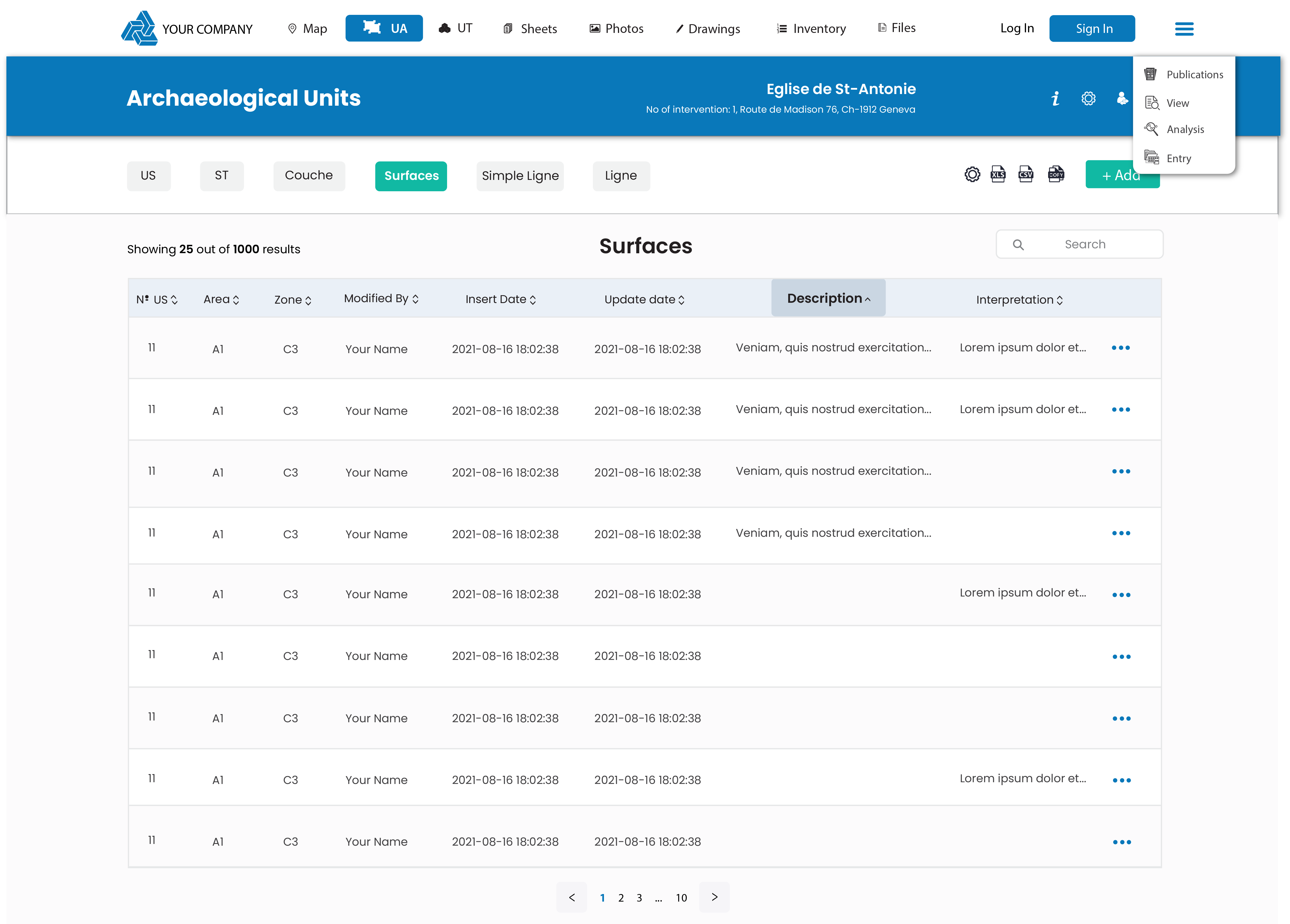 Web Design by dino.zobec for AnalyticBase Sàrl | Design #27248584