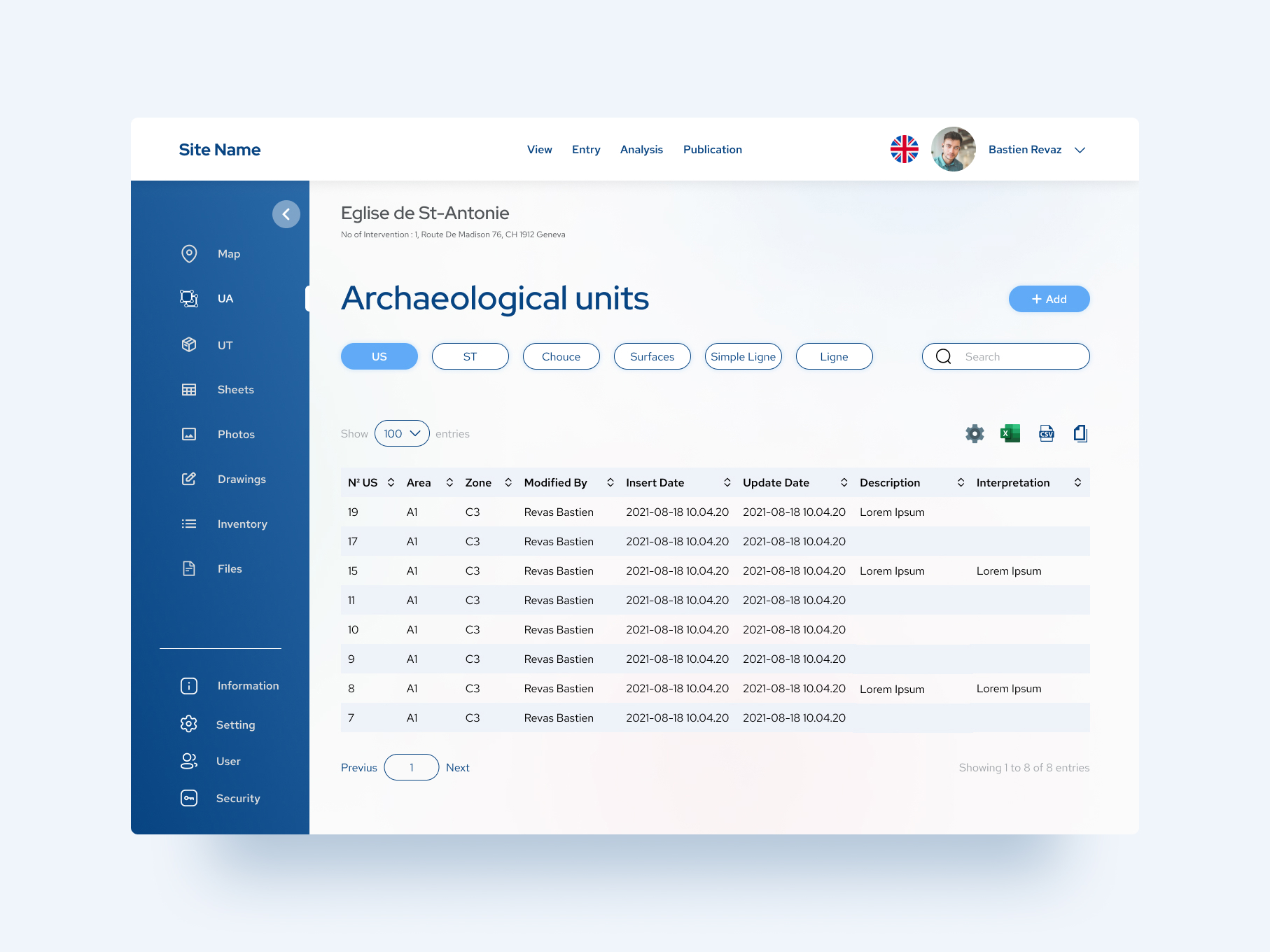 Web Design by effro for AnalyticBase Sàrl | Design #27238680