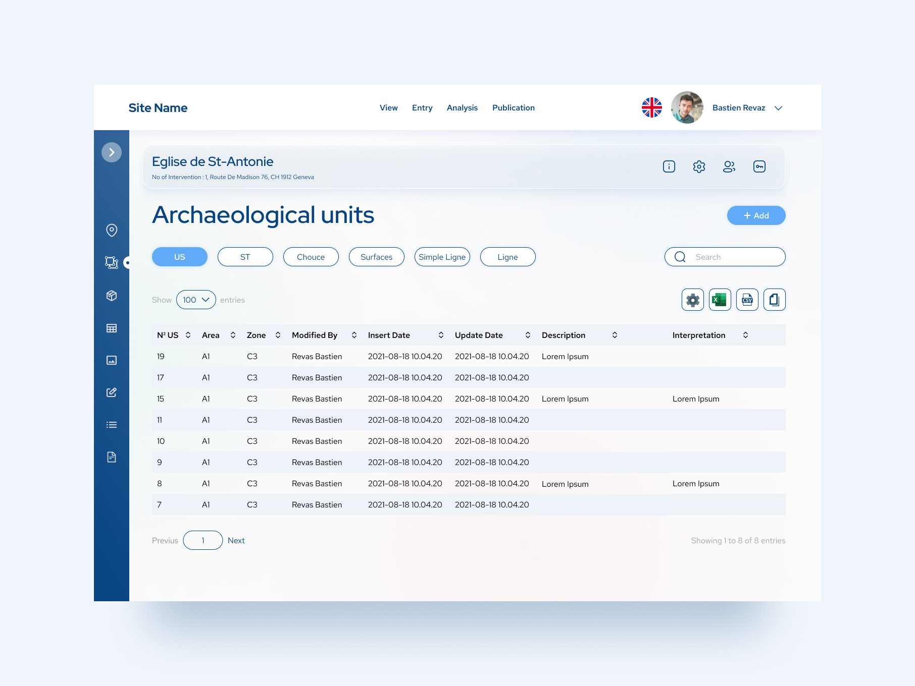 Web-Design von effro für AnalyticBase Sàrl | Design #27243123