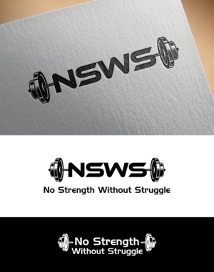 No Strength Without Struggle or NSWS  | Design de Logo par ZeneFashions